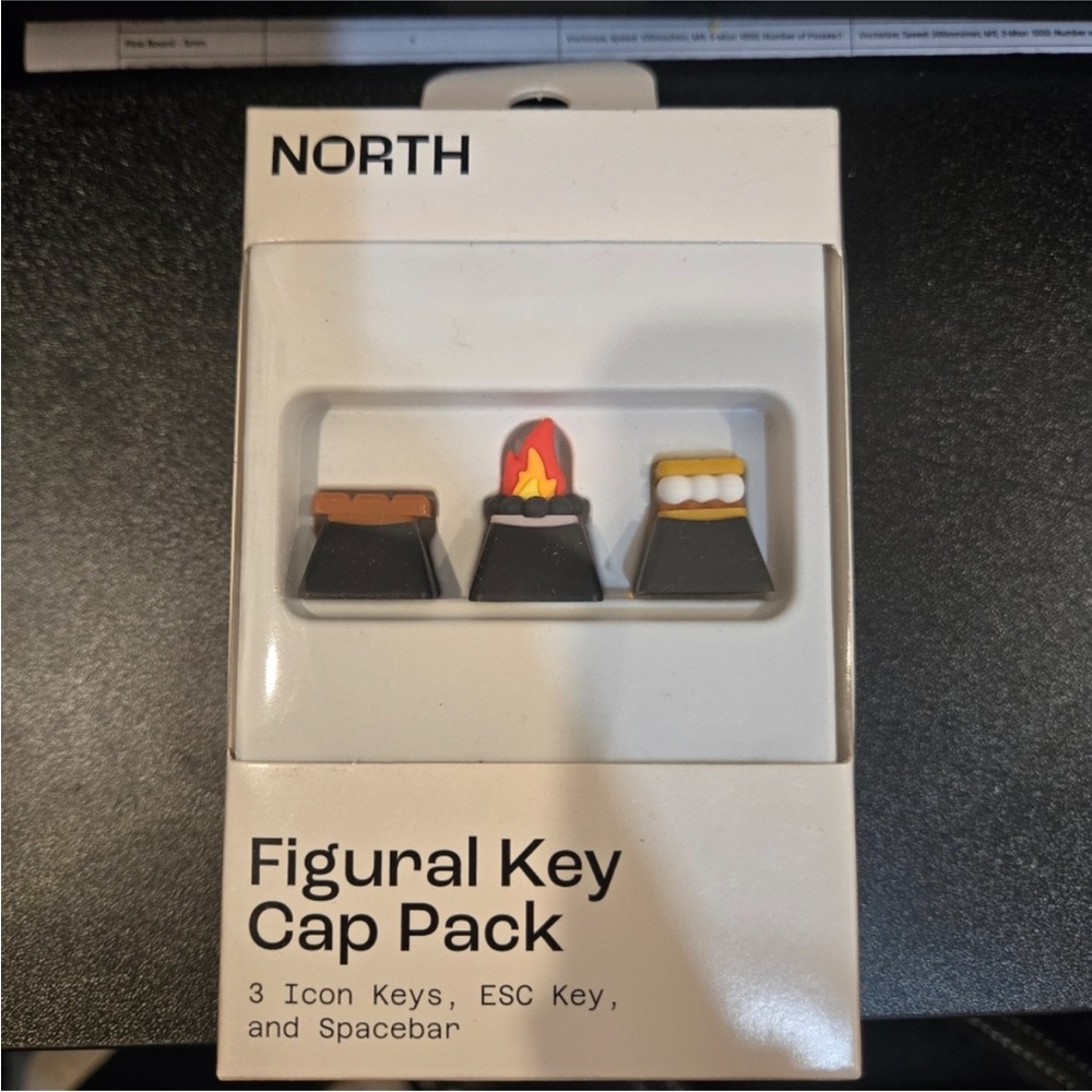 Black Custom Keycap Set for Keyboards - Picture 3 of 6